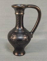 Black Clay Portuguese Pitcher - Very Good Condition