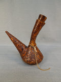 Spanish Leather-Wrapped Wine Flask