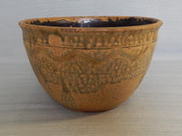 Leftwich Folk Art Pottery Bowl