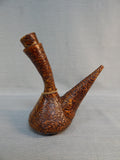 Spanish Leather-Wrapped Wine Flask