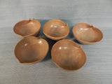 Pottery Bowls - Set of 5