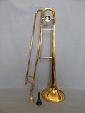 King Brass Trombone with Case