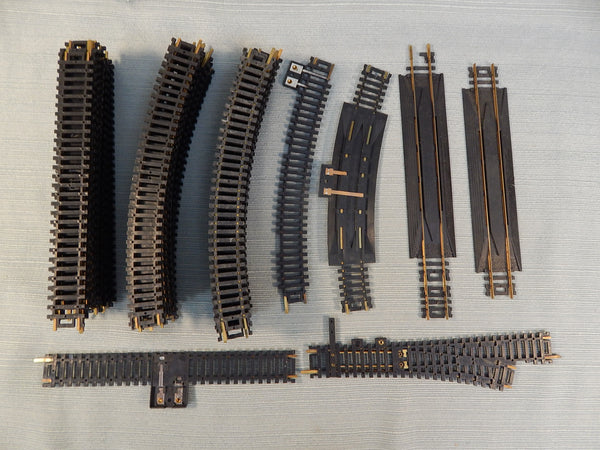 HO Scale Brass Model Train Track - Lot of 39 Pieces