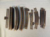 HO Scale Brass Model Train Track - Lot of 39 Pieces