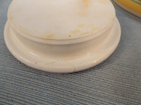 Liz Vigoda Yellow Floral Ceramic Canisters - Set of 3