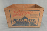 Libby's Roast Beef (Jacksonville) Wood Crate