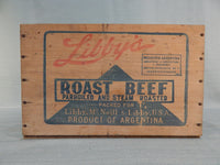 Libby's Roast Beef (Jacksonville) Wood Crate