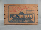 Libby's Roast Beef (Jacksonville) Wood Crate