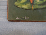 Vintage 1970s Barry Leighton-Jones Big-Eyed Prints - Lot of 2