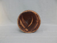 Vintage 10" Dark Brown Rustic Jug