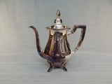 Wallace Silver Plate Coffee and Tea Set - Alden Pattern