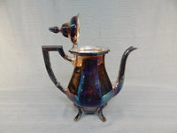 Wallace Silver Plate Coffee and Tea Set - Alden Pattern