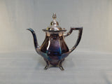 Wallace Silver Plate Coffee and Tea Set - Alden Pattern