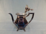 Wallace Silver Plate Coffee and Tea Set - Alden Pattern