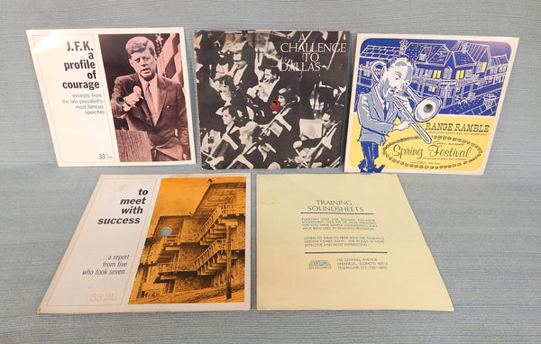 Vintage Eva-Tone Soundsheet Brochures