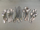 Oneida Arbor Rose Stainless Flatware - 52 Pieces