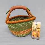 Alaffia 9" w Oval Basket, Made in West Africa - Like New!