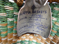 Alaffia 9" w Oval Basket, Made in West Africa - Like New!