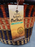 Alaffia 15" w Oval Basket, Made in West Africa - Like New!