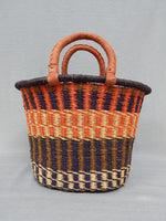Alaffia 15" w Oval Basket, Made in West Africa - Like New!