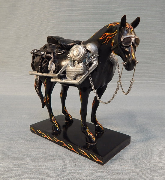 Trail of Painted Ponies Motorcycle Mustang No. 1450 - Missing License Plate