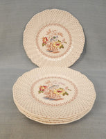 Set of 5 Royal Doulton "Grantham" Salad Plates