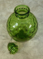 Wheatonware Honeycomb Glass Decanter