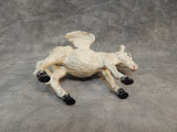 Flying Donkey Coin Bank Figurine - Off-White