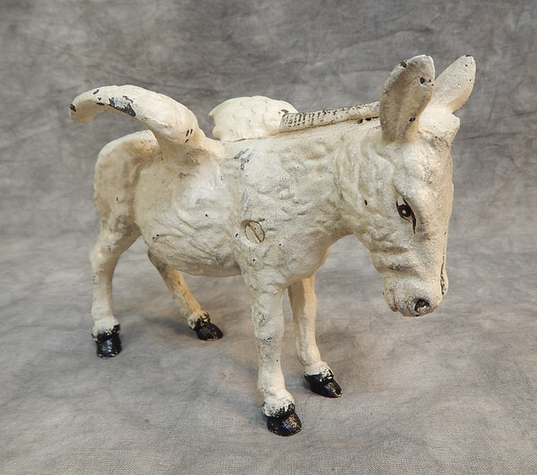 Flying Donkey Coin Bank Figurine - Off-White