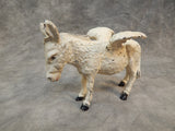 Flying Donkey Coin Bank Figurine - Off-White