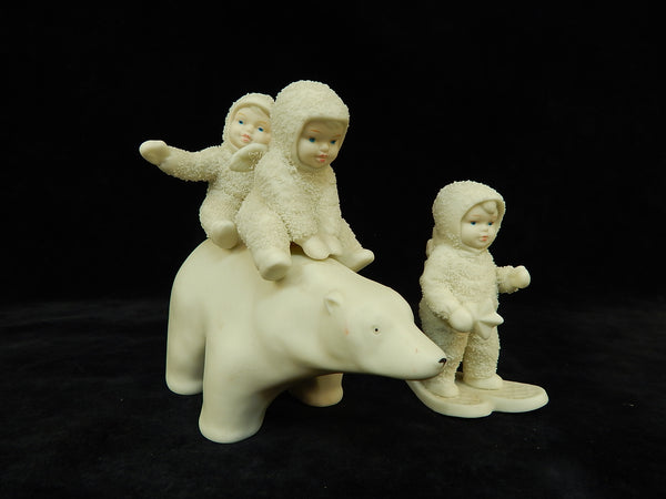 Set of 2 Snow Babies Figurines