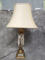 Pair of Roman Themed Table Lamps