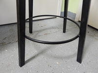 Pair of Industrial Style Metal and Wood Barstools