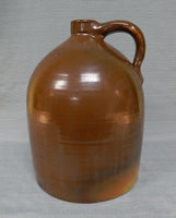 12" Brown Pottery Jug