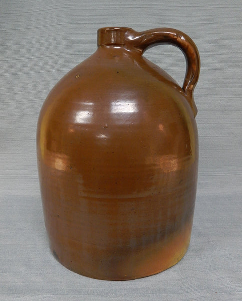 12" Brown Pottery Jug