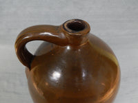 12" Brown Pottery Jug