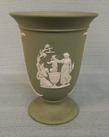 Wedgwood Green Sage Vase