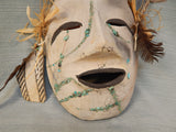 Taos Pueblo Clay Mask by Bernadette Track