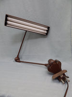 Large Architect's Vintage Desk Lamp - Works!