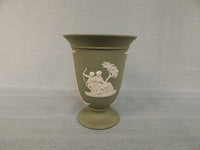 Wedgwood Green Sage Vase