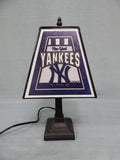 New York Yankees 14" Mission-Style Desk Lamp - Works!