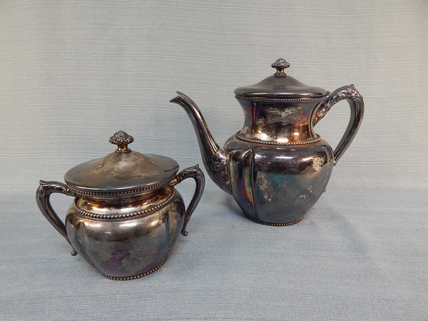 Homan Silver Plate Co. No. 2044 Coffee Service
