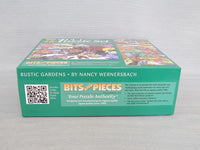 4-in-1 1000 Piece Puzzle Set - Rustic Gardens - by Bits & Pieces - Brand New!