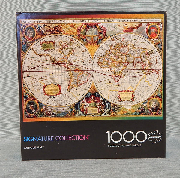 1000 Piece Antique Map Puzzle - Brand New!