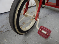 Vintage Radio Flyer Model #33 Tricycle w/Bell & Streamers