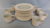 Wedgwood Stone Harbor Seagrass Dinnerware - 19 Pieces