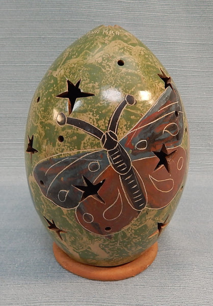 Hand-Painted Luminaria from Costa Rica