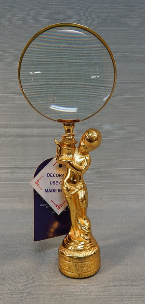 Fancy Brass Magnifying Glass