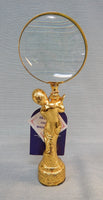 Fancy Brass Magnifying Glass
