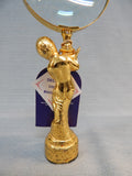 Fancy Brass Magnifying Glass
